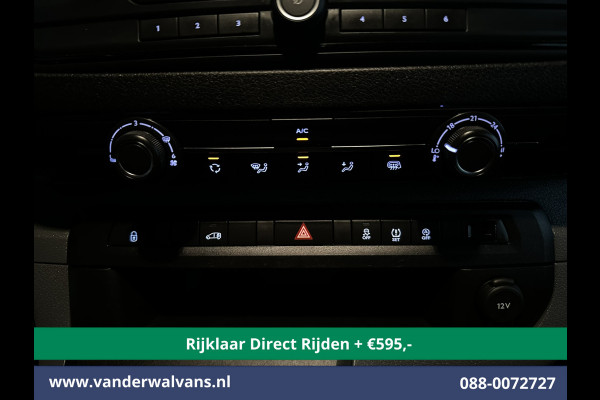 Citroën Jumpy 2.0 BlueHDI 123pk L2H1 *Rijklaar* Euro6 Airco | 2500kg Trekhaak | LM velgen | Sidebars | Parkeersensoren | Cruisecontrol Bijrijdersbank