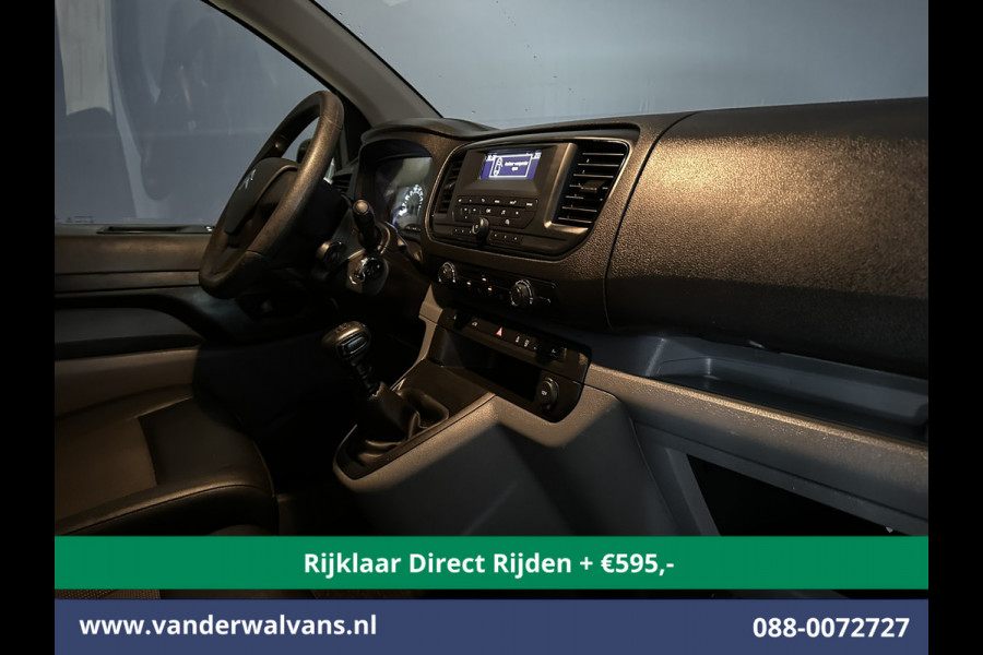 Citroën Jumpy 2.0 BlueHDI 123pk L2H1 *Rijklaar* Euro6 Airco | 2500kg Trekhaak | LM velgen | Sidebars | Parkeersensoren | Cruisecontrol Bijrijdersbank