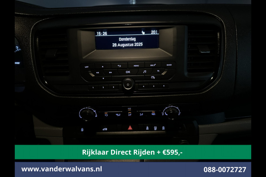 Citroën Jumpy 2.0 BlueHDI 123pk L2H1 *Rijklaar* Euro6 Airco | 2500kg Trekhaak | LM velgen | Sidebars | Parkeersensoren | Cruisecontrol Bijrijdersbank