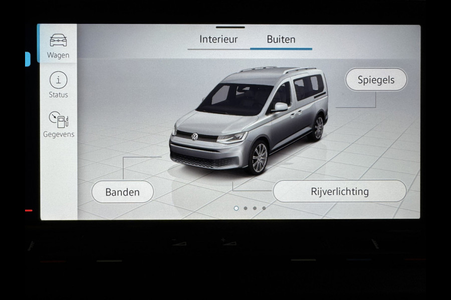 Volkswagen Caddy Maxi 1.5 TSI 7p Automaat Cruise Clima Camera + PDC V+A Trekhaak Carplay Dab+