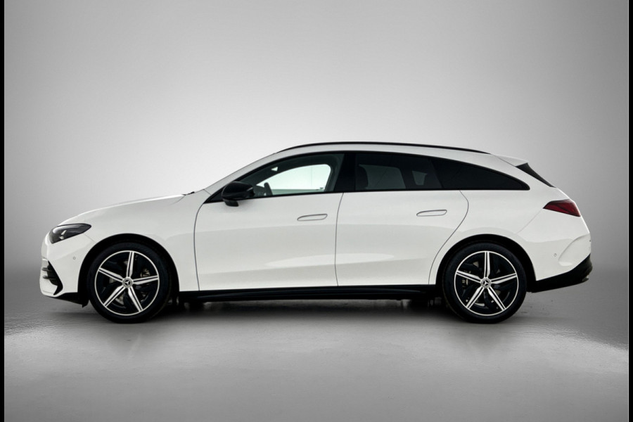 Mercedes-Benz CLA-Klasse Shooting Brake 200 Business Solution AMG 58 kWh | Premium Pakket | Winterpakket | Nightpakket | Trekhaak | MBUX Augmented Reality navigatie | Smartphone integratie | Vast panoramadak | Massagefunctie | Warmtewerend, donkergetint glas |