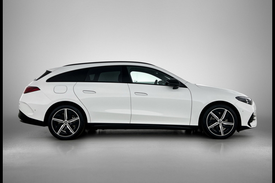 Mercedes-Benz CLA-Klasse Shooting Brake 200 Business Solution AMG 58 kWh | Premium Pakket | Winterpakket | Nightpakket | Trekhaak | MBUX Augmented Reality navigatie | Smartphone integratie | Vast panoramadak | Massagefunctie | Warmtewerend, donkergetint glas |