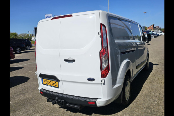 Ford Transit Custom 300 2.0 TDCI L2H1 Trend Trekhaak | Ingerichte laadruimte met omvormer | Camera | Cruise control | Lane assist | Nette auto!