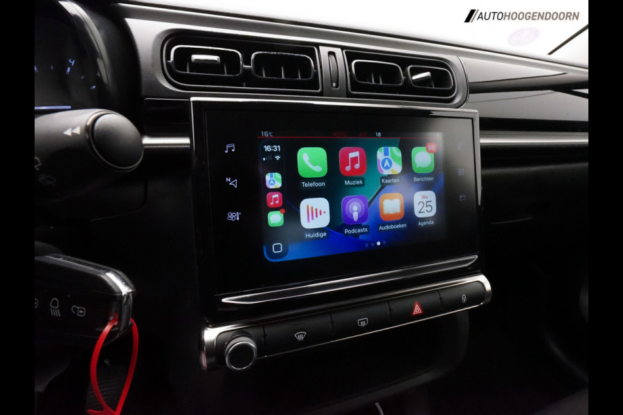 Citroën C3 1.2 PureTech C-Series 110PK (APPLE CARPLAY,LED VERLICHTING,AIRBUMP,CLIMATE,CRUISE,NAVIGATIE,PARKEERSENSOR,TOPCONDITIE)
