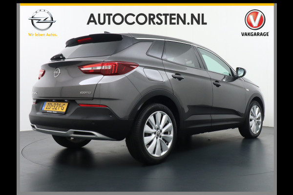 Opel Grandland X T131PK Apple Carplay Android Auto Camera PDC Navi AGR Keyless 19" DAB+ ECC Bluetooth 1/2 Leer Privacy Glas LMVRegen-Licht Sensor Isofix 100% Dealer Onderhouden Business Executive Orig.NLse auto
