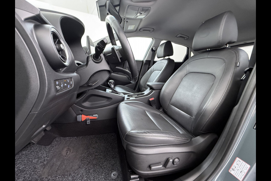 Hyundai Kona 1.6GDI HEV Hybride Premium Adap.Cruise Leder+Verwarming+Ventilatie Head-Up Display Camera Apple Carplay Android Auto Navi Ecc Pd Keyless Blind-Spot Lane Assist Achterbank+Stuur verwarming Krell®-Audio Isofix DAB Lmv 18" Dealeronderhouden 1e Eigenaar Origineel Nederlandse Auto