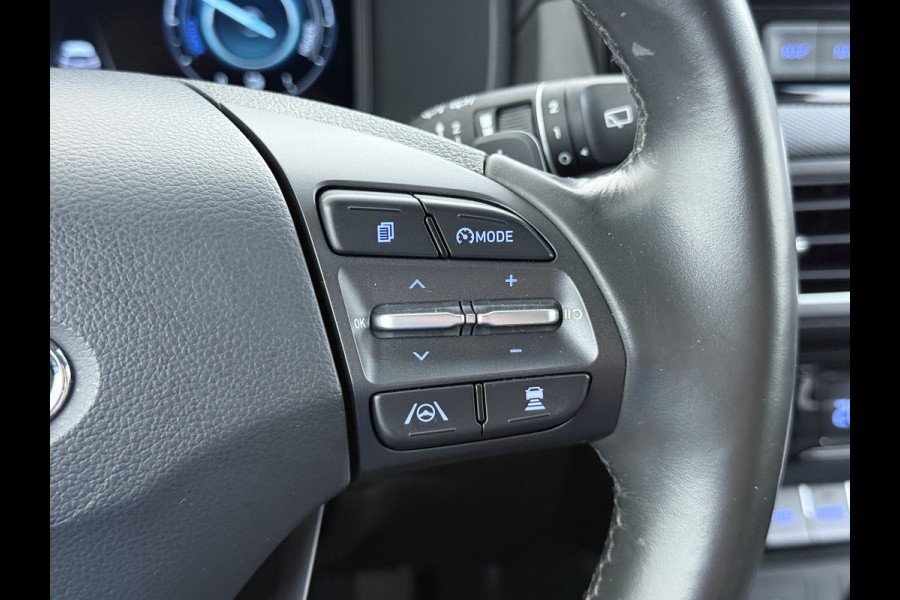 Hyundai Kona 1.6GDI HEV Hybride Premium Adap.Cruise Leder+Verwarming+Ventilatie Head-Up Display Camera Apple Carplay Android Auto Navi Ecc Pd Keyless Blind-Spot Lane Assist Achterbank+Stuur verwarming Krell®-Audio Isofix DAB Lmv 18" Dealeronderhouden 1e Eigenaar Origineel Nederlandse Auto