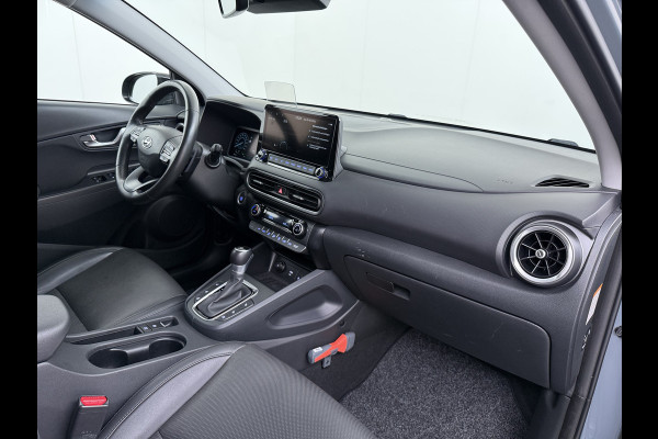 Hyundai Kona 1.6GDI HEV Hybride Premium Adap.Cruise Leder+Verwarming+Ventilatie Head-Up Display Camera Apple Carplay Android Auto Navi Ecc Pd Keyless Blind-Spot Lane Assist Achterbank+Stuur verwarming Krell®-Audio Isofix DAB Lmv 18" Dealeronderhouden 1e Eigenaar Origineel Nederlandse Auto