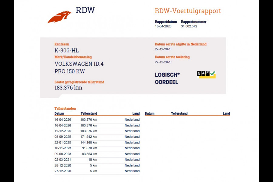 Volkswagen ID.4 Max 82kWh Warmtepomp Panoramadak Ergo-Comfort Stoelen+Memory Adap.Cruise Navi 3-Zone Ecc 360°Camera Apple Carplay Android Auto P Lmv 21" Stoel+Stuurverwarming Elek.Achterklep Privacy Glas Matrix Led Isofix DAB Origineel Nederlandse Auto Dealeronderhouden