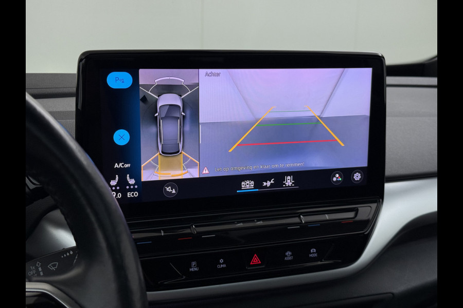 Volkswagen ID.4 Max 82kWh Warmtepomp Panoramadak Ergo-Comfort Stoelen+Memory Adap.Cruise Navi 3-Zone Ecc 360°Camera Apple Carplay Android Auto P Lmv 21" Stoel+Stuurverwarming Elek.Achterklep Privacy Glas Matrix Led Isofix DAB Origineel Nederlandse Auto Dealeronderhouden