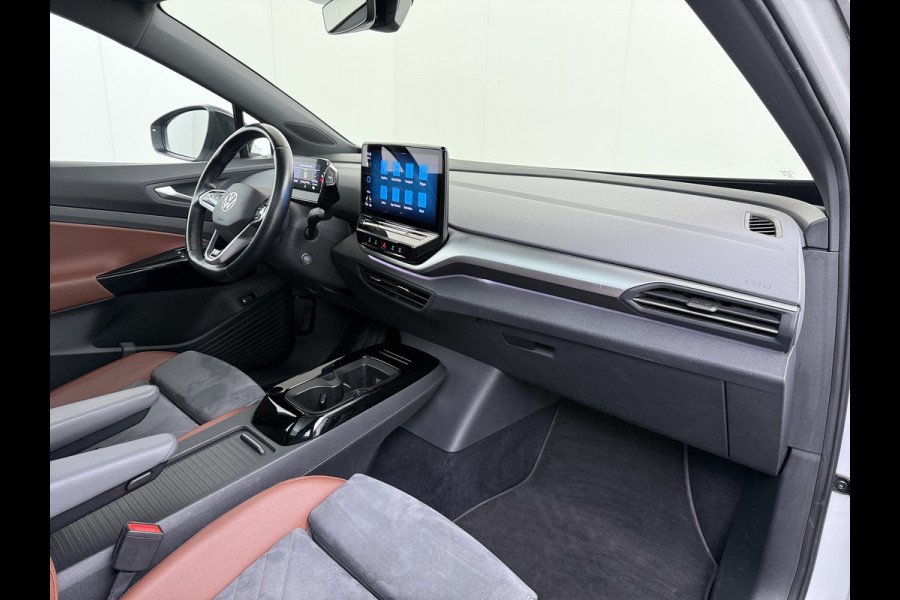 Volkswagen ID.4 Max 82kWh Warmtepomp Panoramadak Ergo-Comfort Stoelen+Memory Adap.Cruise Navi 3-Zone Ecc 360°Camera Apple Carplay Android Auto P Lmv 21" Stoel+Stuurverwarming Elek.Achterklep Privacy Glas Matrix Led Isofix DAB Origineel Nederlandse Auto Dealeronderhouden