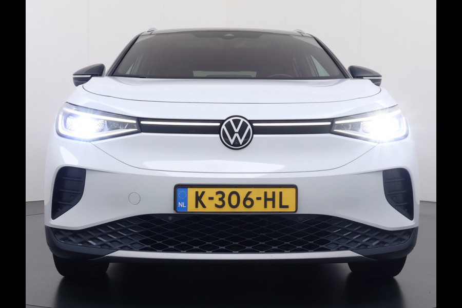 Volkswagen ID.4 Max 82kWh Warmtepomp Panoramadak Ergo-Comfort Stoelen+Memory Adap.Cruise Navi 3-Zone Ecc 360°Camera Apple Carplay Android Auto P Lmv 21" Stoel+Stuurverwarming Elek.Achterklep Privacy Glas Matrix Led Isofix DAB Origineel Nederlandse Auto Dealeronderhouden