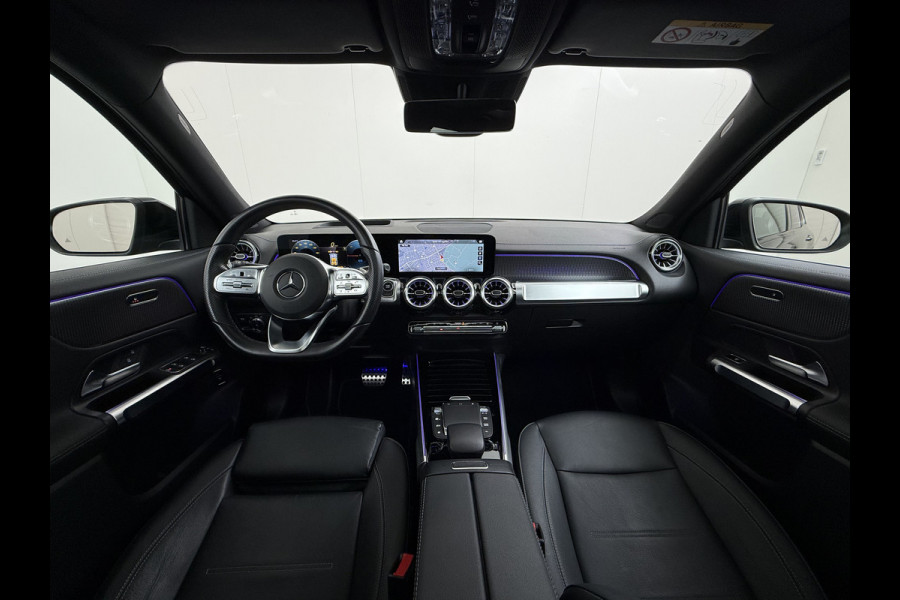 Mercedes-Benz EQB 250 AMG Line 7-Persoons Leder Panoramadak SOH 95% Adap.Cruise Navi Camera Stoelverwarming Pdc Night-pakket Elek.Achterklep Lmv 19" Privacy Glas Led DAB