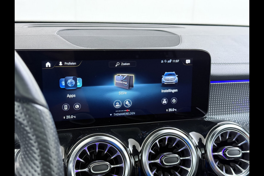 Mercedes-Benz EQB 250 AMG Line 7-Persoons Leder Panoramadak SOH 95% Adap.Cruise Navi Camera Stoelverwarming Pdc Night-pakket Elek.Achterklep Lmv 19" Privacy Glas Led DAB