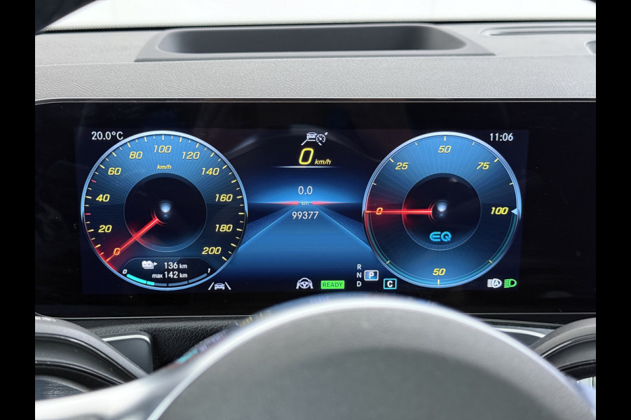 Mercedes-Benz EQB 250 AMG Line 7-Persoons Leder Panoramadak SOH 95% Adap.Cruise Navi Camera Stoelverwarming Pdc Night-pakket Elek.Achterklep Lmv 19" Privacy Glas Led DAB