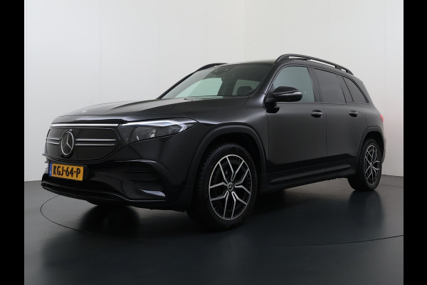 Mercedes-Benz EQB 250 AMG Line 7-Persoons Leder Panoramadak SOH 95% Adap.Cruise Navi Camera Stoelverwarming Pdc Night-pakket Elek.Achterklep Lmv 19" Privacy Glas Led DAB