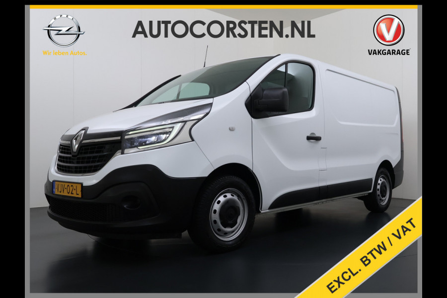 Renault Trafic 2.0dCi 120PK T29 L1H1 3-Persoons Navi Euro 6 Apple Carplay Android Auto Cruise Control Pdc Comfort Betonplex Vloer Wandbetimmering Schuifdeur Led Origineel Nederlandse Bus