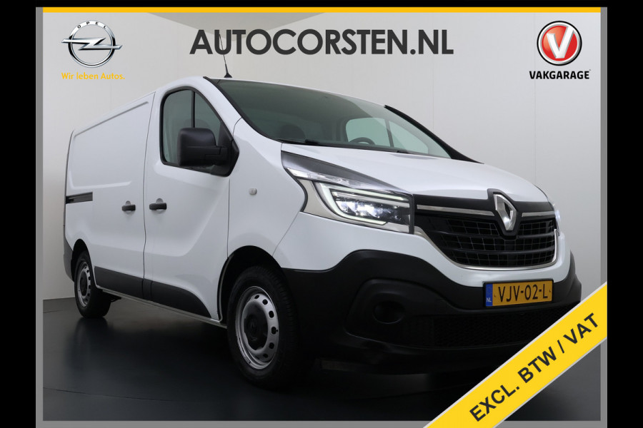 Renault Trafic 2.0dCi 120PK T29 L1H1 3-Persoons Navi Euro 6 Apple Carplay Android Auto Cruise Control Pdc Comfort Betonplex Vloer Wandbetimmering Schuifdeur Led Origineel Nederlandse Bus