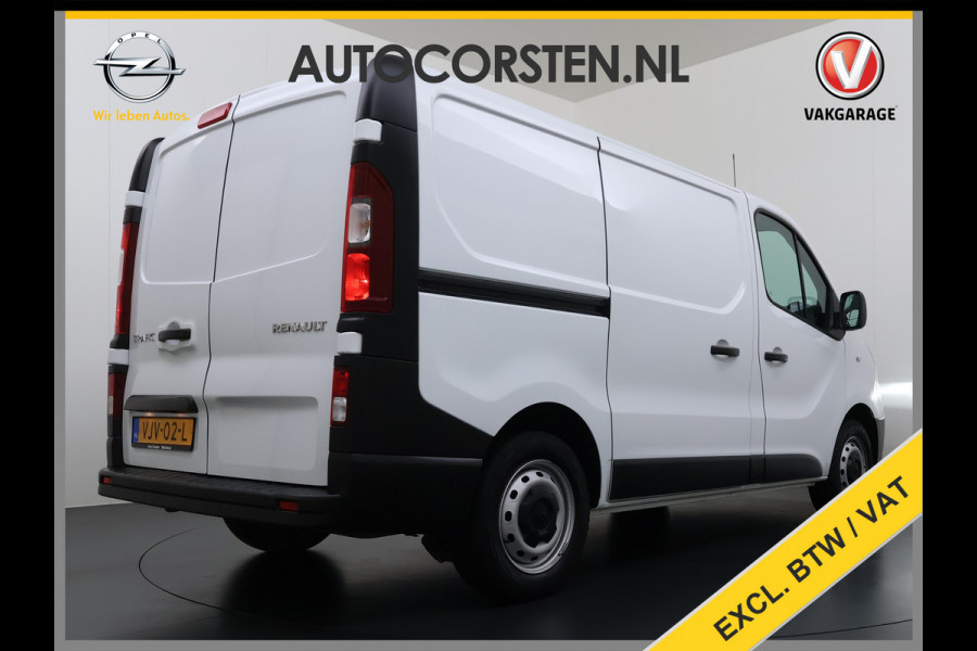 Renault Trafic 2.0dCi 120PK T29 L1H1 3-Persoons Navi Euro 6 Apple Carplay Android Auto Cruise Control Pdc Comfort Betonplex Vloer Wandbetimmering Schuifdeur Led Origineel Nederlandse Bus