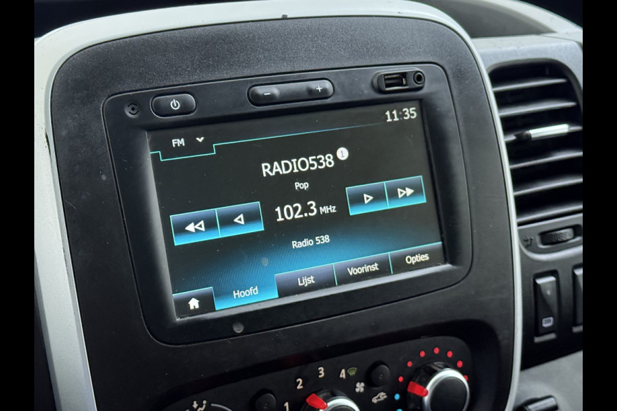 Renault Trafic 2.0dCi 120PK T29 L1H1 3-Persoons Navi Euro 6 Apple Carplay Android Auto Cruise Control Pdc Comfort Betonplex Vloer Wandbetimmering Schuifdeur Led Origineel Nederlandse Bus