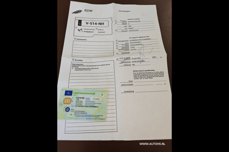 Ford Transit 350 2.0 TDCI L3H3 , euro 6 , 170 PK , 1e Eig. cruise , navi , camera , apk April 2027