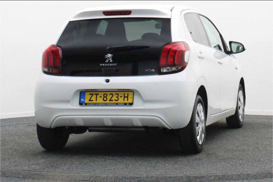 Peugeot 108 1.0 e-VTi Active 5-Deurs, Airco, Cruise, Bluetooth, Elektrisch Pakket, Radio