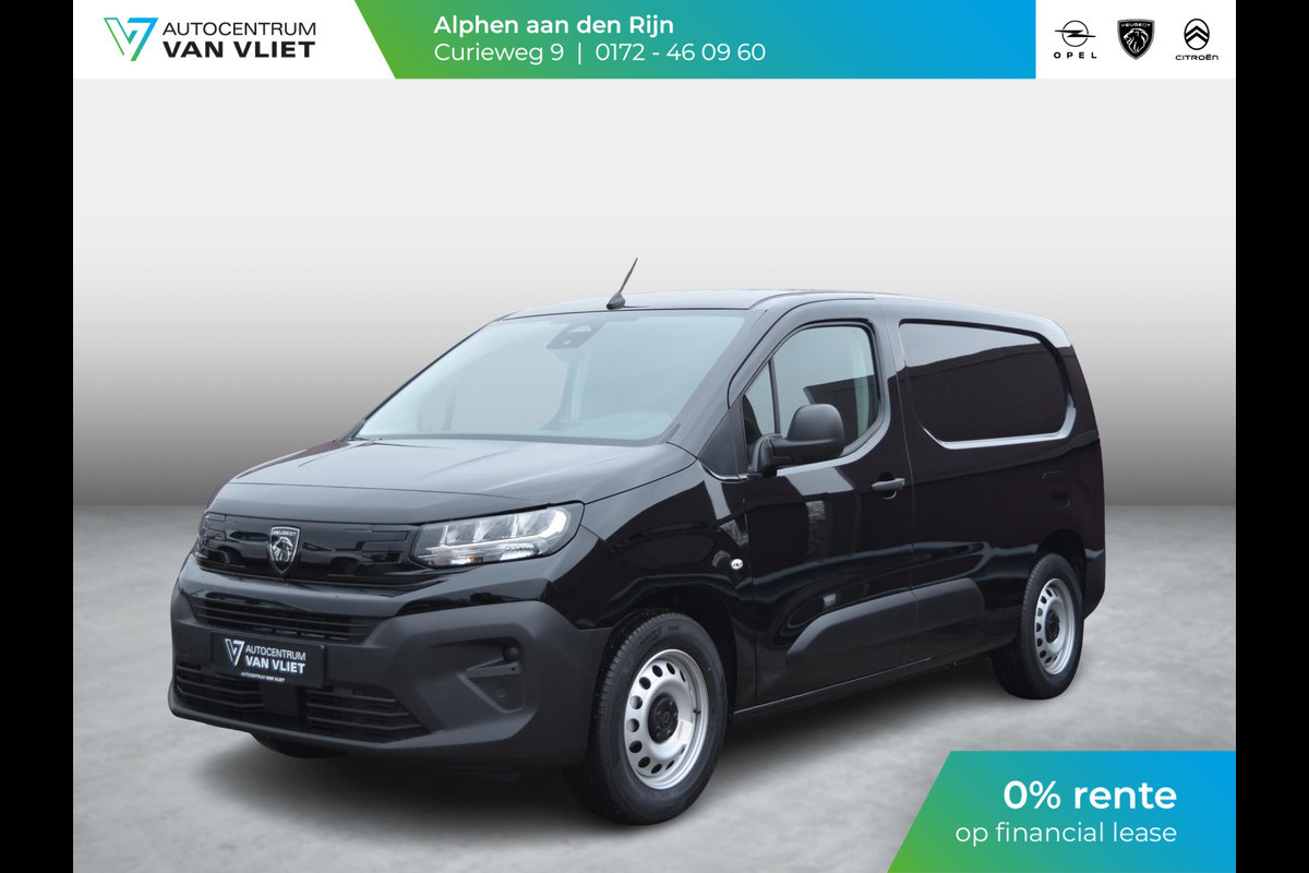 Peugeot e-Partner L2 50 kWh 0% rente | tot 8 jaar garantie | camera | Apple Carplay | laadruimtebetimmering | Comfort stoel | Eco LED koplampen | rijklaarprijs