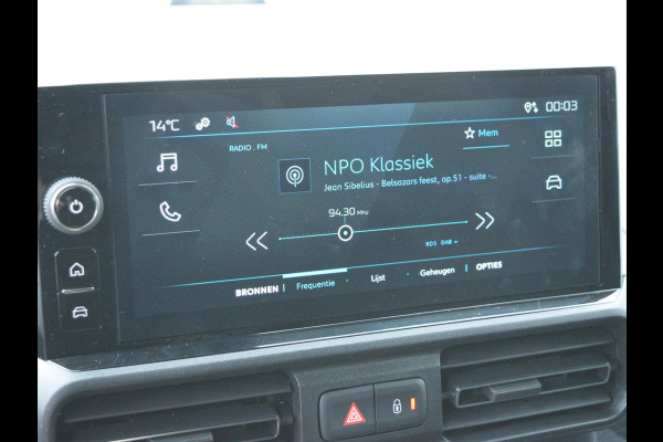Peugeot e-Partner L2 50 kWh | tot 8 jaar garantie | camera | Apple Carplay | laadruimtebetimmering | Comfort stoel | Eco LED koplampen | rijklaarprijs