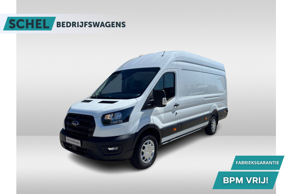Ford Transit 350 2.0 TDCI L4H3 Trend RWD 130pk - Navi - PDC - Stoelverwarming - Elektr. bestuurdersstoel - Rijklaar