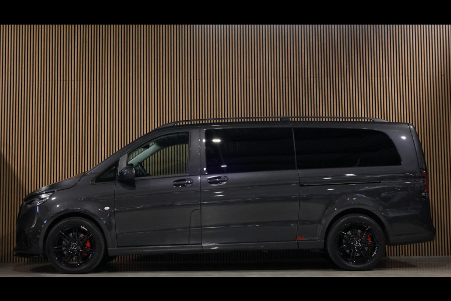 Mercedes-Benz Vito 119 CDI DC L3 XL | AMG | L+R Schuifdeur | Dubbel cabine | Navigatie | CarPlay | Camera | Lederen bekleding | Stoelverwarming | 2500 kg trekgewicht | Trekhaak | Multibeam Led | PDC V+A