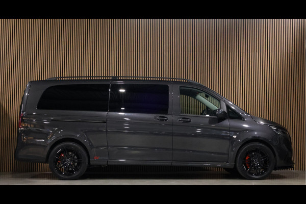 Mercedes-Benz Vito 119 CDI DC L3 XL | AMG | L+R Schuifdeur | Dubbel cabine | Navigatie | CarPlay | Camera | Lederen bekleding | Stoelverwarming | 2500 kg trekgewicht | Trekhaak | Multibeam Led | PDC V+A