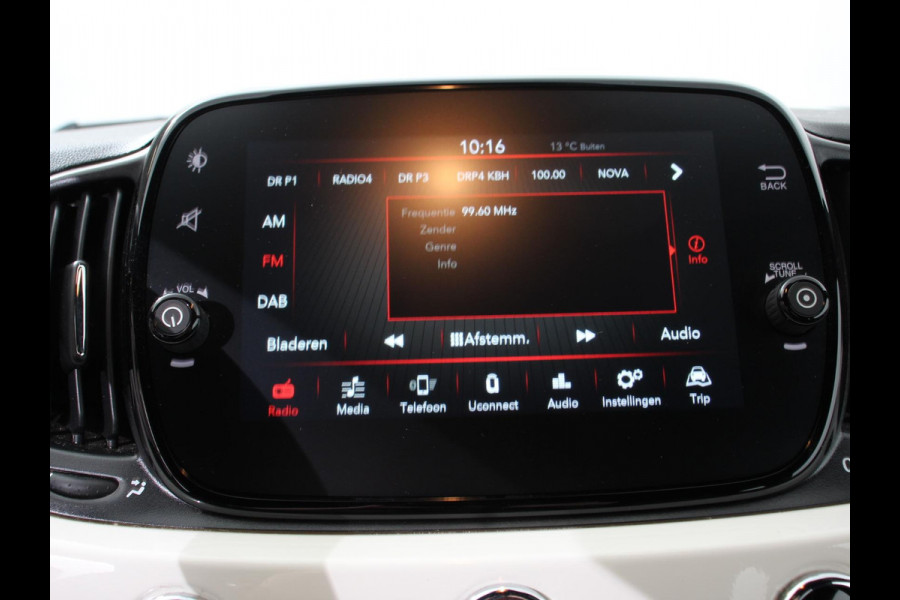 Fiat 500C 1.0 Hybrid Club Airco Lichtmetalen velgen Dab Cruise Control Touch screen