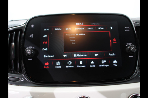Fiat 500C 1.0 Hybrid Club Airco Lichtmetalen velgen Dab Cruise Control Touch screen