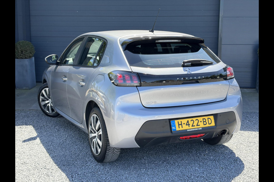 Peugeot 208 1.2 PureTech Blue Lease Active 2e Eigenaar,Navi,D-riem vv 07-2025,Pdc,Clima,Cruise,Rijstrooksensor,N.A.P,Bj 12-2019,Apk tot 08-2027
