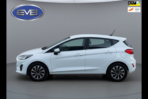 Ford Fiesta 1.0 EcoBoost 125 pk Hybrid Titanium, achteruitrijcamera, airco, NL auto met nap