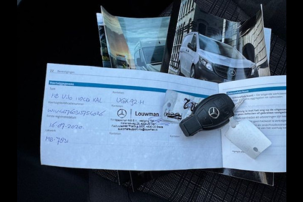 Mercedes-Benz Vito 110 CDI Lang Business Euro 6 1e Eigenaar Airco Nette Auto