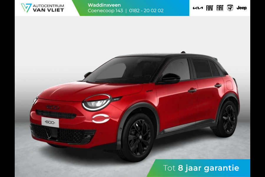 Fiat 600E Sport 54 kWh | Clima | Adapt. Cruise | Navi | Winter Pack | Camera | 18"  | Apple Carplay
