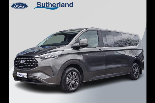Ford Transit Custom Tourneo 340 2.5 PHEV L2H1 Titanium 233pk | 9pers | Vol Leder | Wegklapbare Trekhaak | Stuurverwarming | Prijs is incl. BTW BPM | Verlengde Fabrieksgarantie tot 05-2029