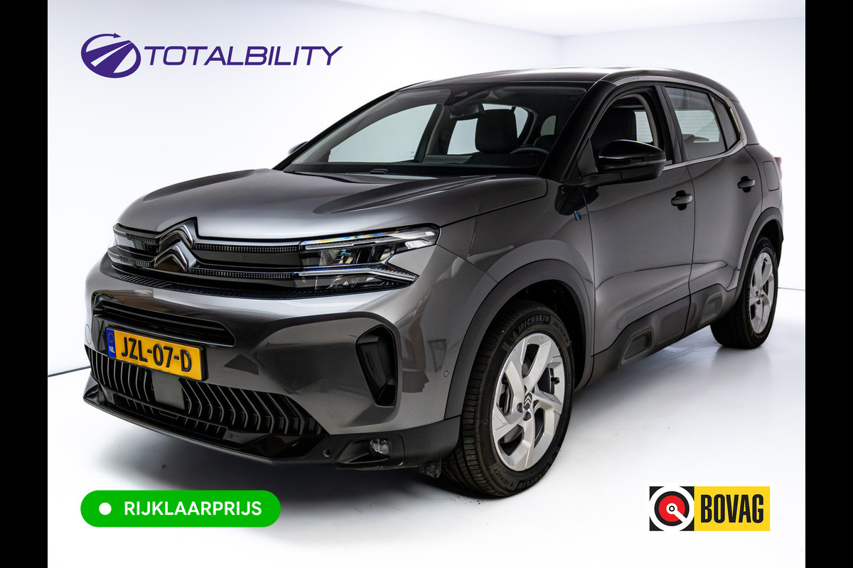 Citroën C5 Aircross 1.6 Plug-in Hybrid 225 PK | Nieuwe auto ! | Fabrieksgarantie | Navigatie | App. connect | Camera | Cruise | PDC V+A, 18"LMV