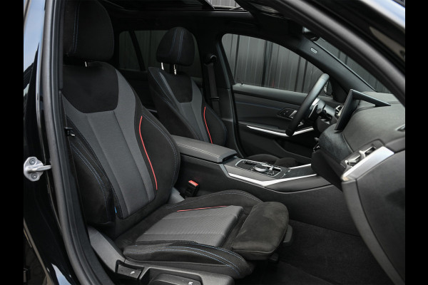 BMW 3 Serie Touring 330e xDrive M sport | Accu 19,5kWh | Trekhaak | Panorama dak  | Active Cruise | Camera  | Ambiance interieur
