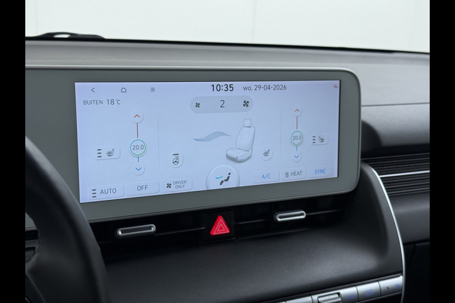 Hyundai IONIQ 5 Connect+ 73kWh SOH 100% Warmtepomp Bose®-Audio Adap.Cruise Navi Ecc Camera Stoel+Stuurverwarming Apple Carplay Android Auto Pdc Elek.Stoelen+Achterklep Led Lmv 19" Privacy Glas DAB Origineel Nederlandse Auto Long Range