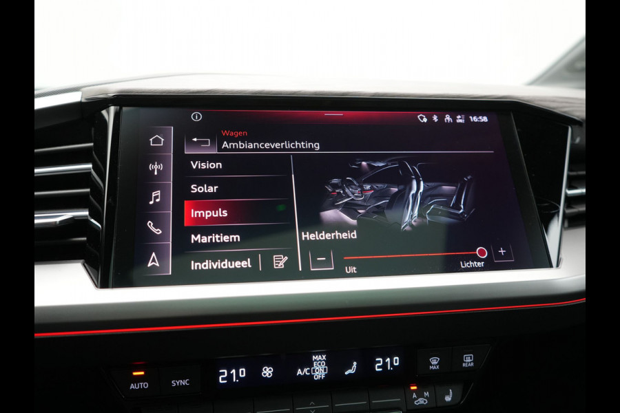 Audi Q4 e-tron 45 Quattro Edition 77 kWh 265pk Dealer O.H. | Panodak | Sonos Audio | Sfeerverlichting | Lederen Sportstoelen Verwarmd | Apple Carplay | Navigatie | DAB | 20"L.M |