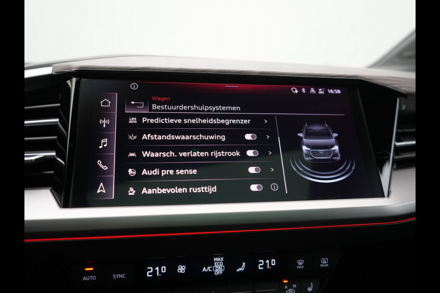 Audi Q4 e-tron 45 Quattro Edition 77 kWh 265pk Dealer O.H. | Panodak | Sonos Audio | Sfeerverlichting | Lederen Sportstoelen Verwarmd | Apple Carplay | Navigatie | DAB | 20"L.M |