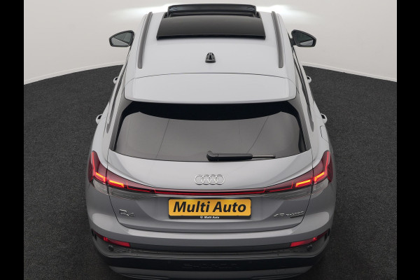 Audi Q4 e-tron 45 Quattro Edition 77 kWh 265pk Dealer O.H. | Panodak | Sonos Audio | Sfeerverlichting | Lederen Sportstoelen Verwarmd | Apple Carplay | Navigatie | DAB | 20"L.M |