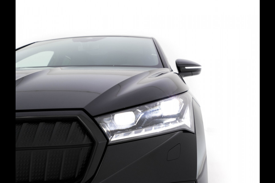 Škoda Enyaq Coupé 85 Sportline [ 3-Fase ] {SOH-95%} (INCL.BTW) *PANO | ADAPTIVE-CRUISE | LEATHER-ALCANTARA | FULL-LED | BLINDSPOT | HEATED-SPORTSEATS | CAMERA | KEYLESS | PRIVACY-GLASS | SHIFT-PADLLES | TOWBAR | 20''ALU*