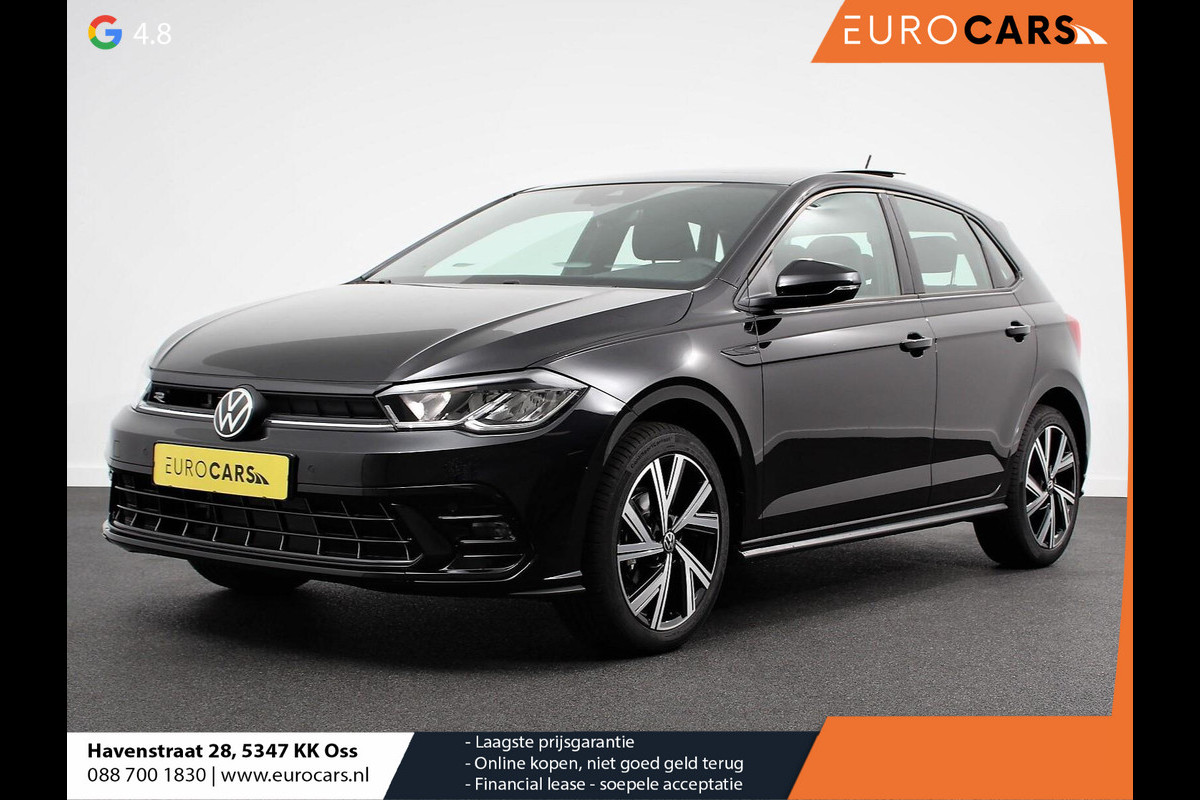 Volkswagen Polo 1.0 TSI DSG R-Line | Panorama dak | Navigatie | App Connect/Apple Carplay/Android Auto | Climate Control | DAB | LED | Parkeer sensoren | Camera | Cruise control adaptive | Lichtmetalen velgen