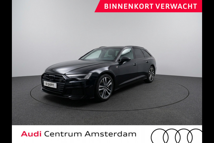 Audi A6 Avant 50 TFSI e quattro S edition Competition 299 pk S-tronic | Verlengde garantie | Navigatie | Parkeersensoren (Park assist) | Rondomzicht camera | Head-up display | Stoelverwarming v/a | S-Line |