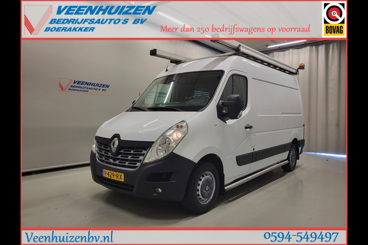 Renault Master 2.3dCi 131pk L2/H2 Werkplaats Inrichting Euro 6!