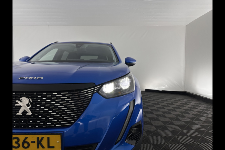 Peugeot 2008 1.5 BlueHDi Blue Lease Allure (INCL.BTW) Aut. *FULL-LED | LEATHER-FABRIC | NAVI-FULLMAP | DIGI-COCKPIT | SPORTSEATS | CAMERA | KEYLESS | PRIVACY-GLASS |  CARPLAY | ECC | PDC | CRUISE | CARPLAY | TOWBAR | 18"ALU*