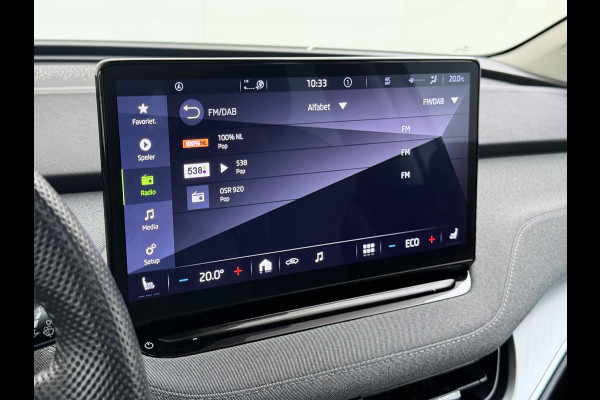 Škoda ENYAQ iV 60 Panoramadak Warmtepomp Trekhaak SOH 93% Elek.Stoel+Memory Navi 3-Zone Ecc 360°Camera Adap.Cruise Apple Carplay Android Auto Stoel+Stuurverwarming Lmv P Assist Keyless advanced Led Matrix Klimaat Plus Origineel Nederlandse Auto 1.000KG Trekgewicht